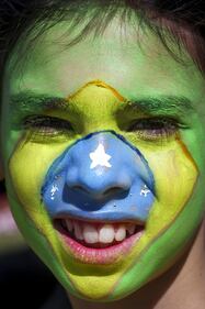 Brasile 2014, i coloratissimi supporters 16