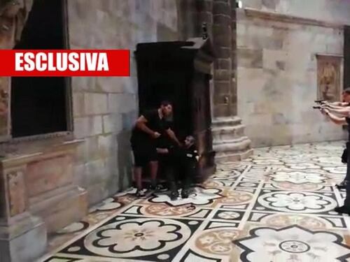 Esclusiva: ecco il video dell'aggressione in Duomo