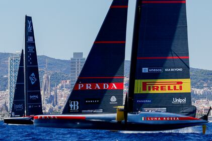 Luna Rossa domina American Magic e si porta sul 4-0: le immagini più belle della Louis Vuitton Cup 7