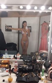  Belen Rodriguez magrissima in costume  7