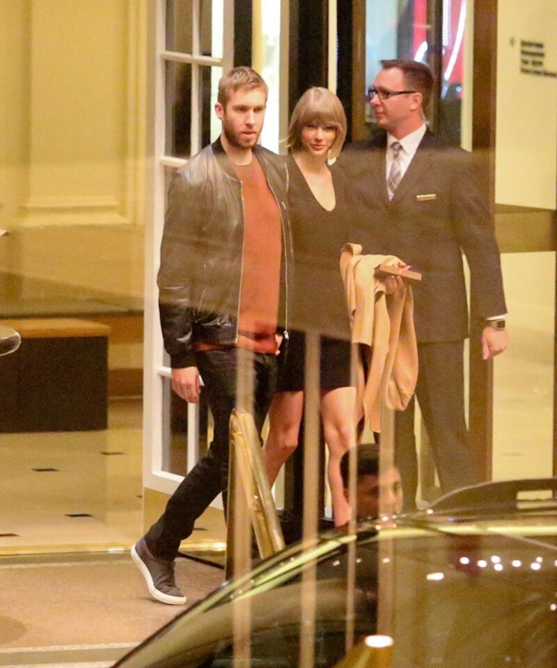 Taylor Swift e Calvin Harris festeggiano il primo anniversario: foto 7
