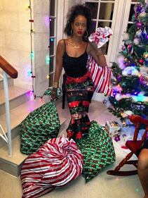 Il Natale di Rihanna 5