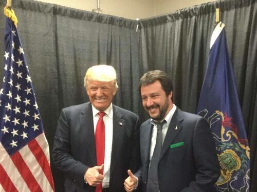 Salvini e il dilemma su Trump: "Tradisce le sue idee, non va"