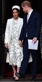 Meghan Markle, le foto della fine della gravidanza 7