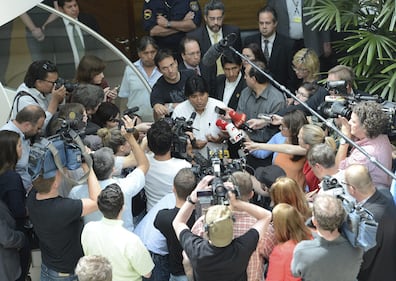 Morales bloccato a Vienna 5