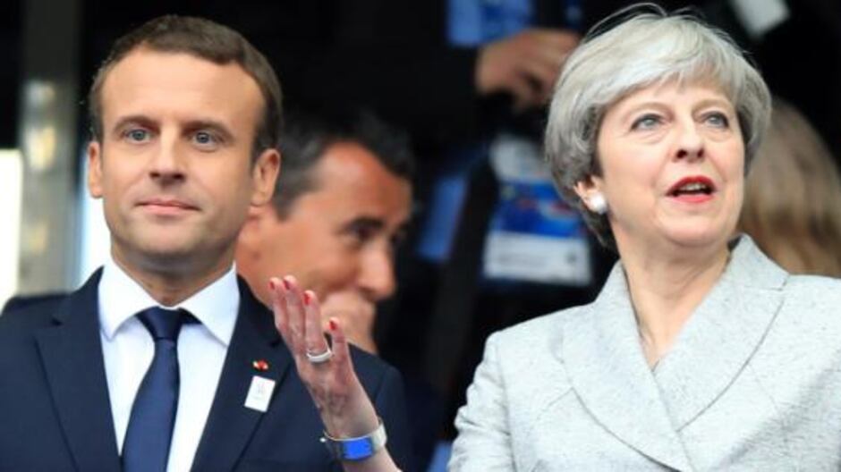 Trump, Merkel e Macron: si schiera il fronte anti Russia