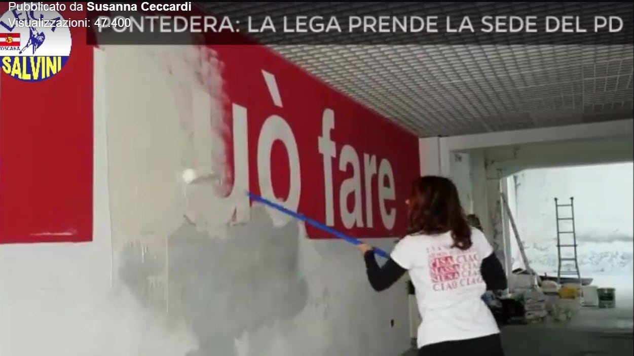 Pontedera, Lega si prende la sede storica del Pd