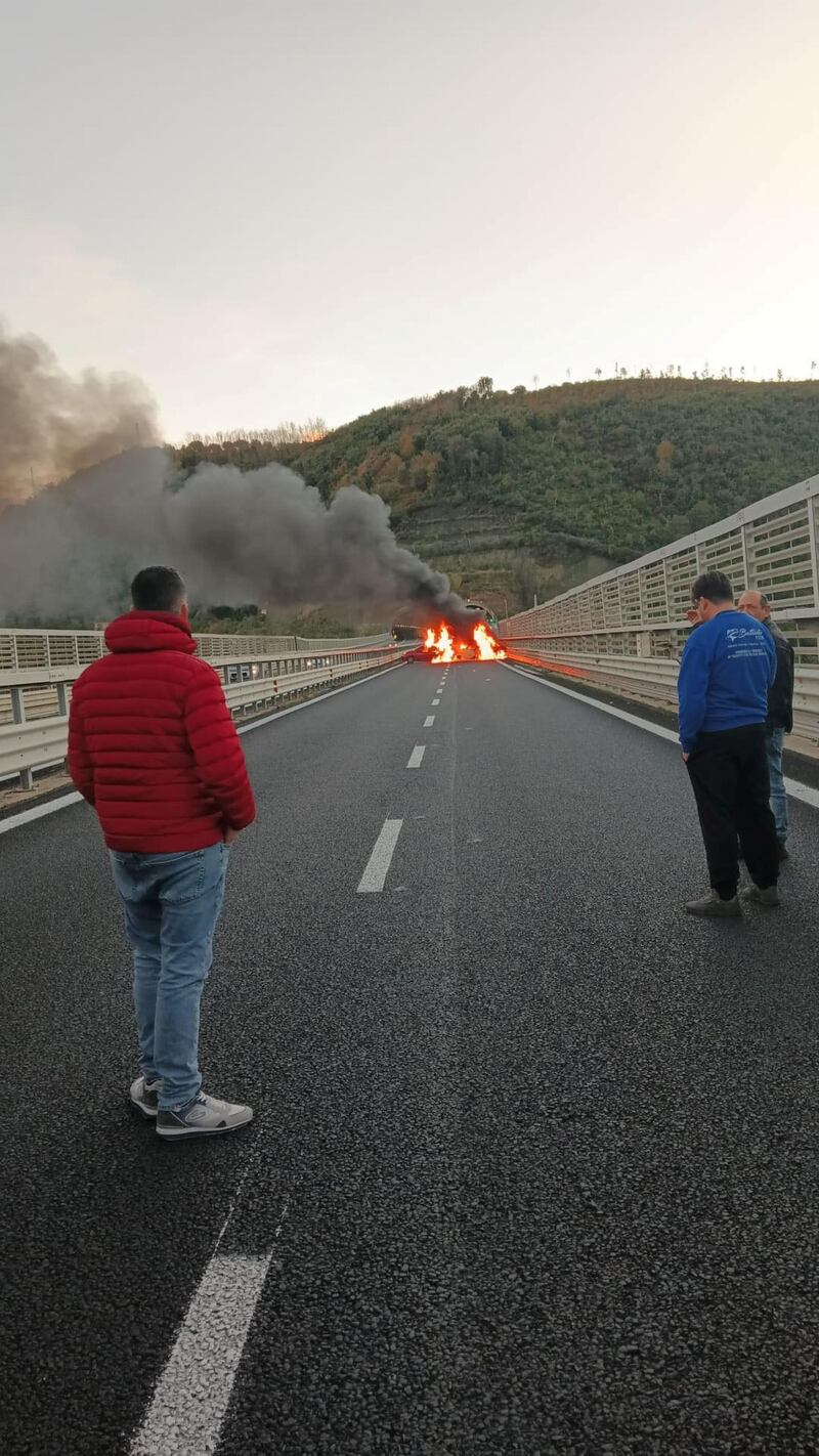 Reggio Calabria, assalto a portavalori: le foto 1