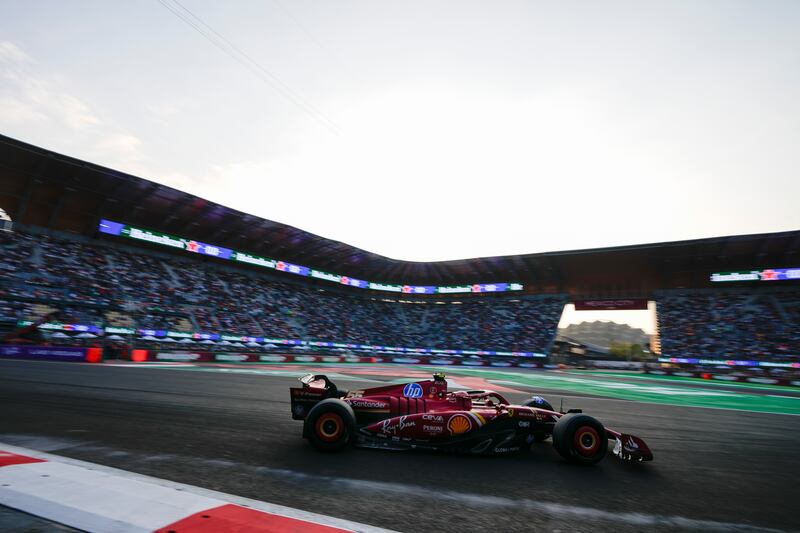 F1 Messico FP2 Sainz 2