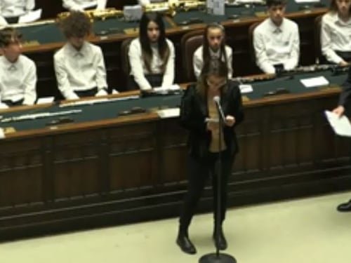 Studentessa critica il governo: "Mette in discussione valori democrazia". E Di Maio applaude pure