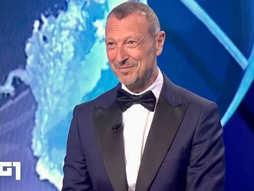 "Il guaio è che l'ho detto...". La gaffe di Amadeus su Sanremo scatena il web