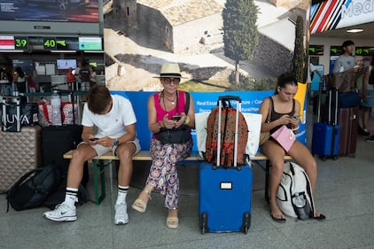 I disagi dei passeggeri all'aeroporto di Catania
