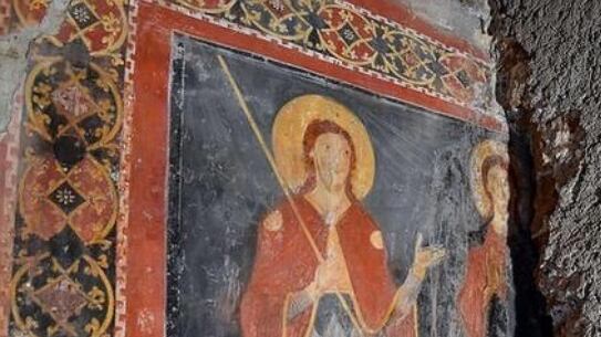 Trovato affresco medievale, rimasto nascosto per 900 anni