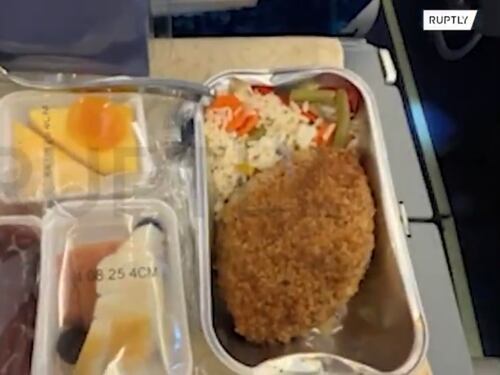 "Pollo alla Kiev" sul volo dei giornalisti russi verso l'Alaska: è polemica
