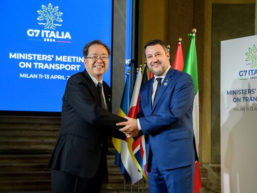 Dall'Ucraina all'energia. Salvini accoglie i ministri per il G7 dei Trasporti