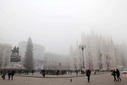 A Milano è tornata la nebbia 8
