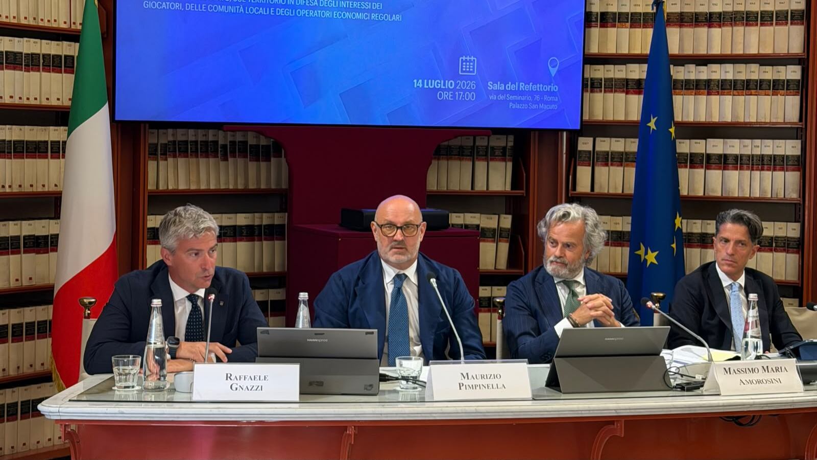 Gioco, Gnazzi e Pimpinella: “La nuova frontiera della legalità passa da compliance e pagamenti”
