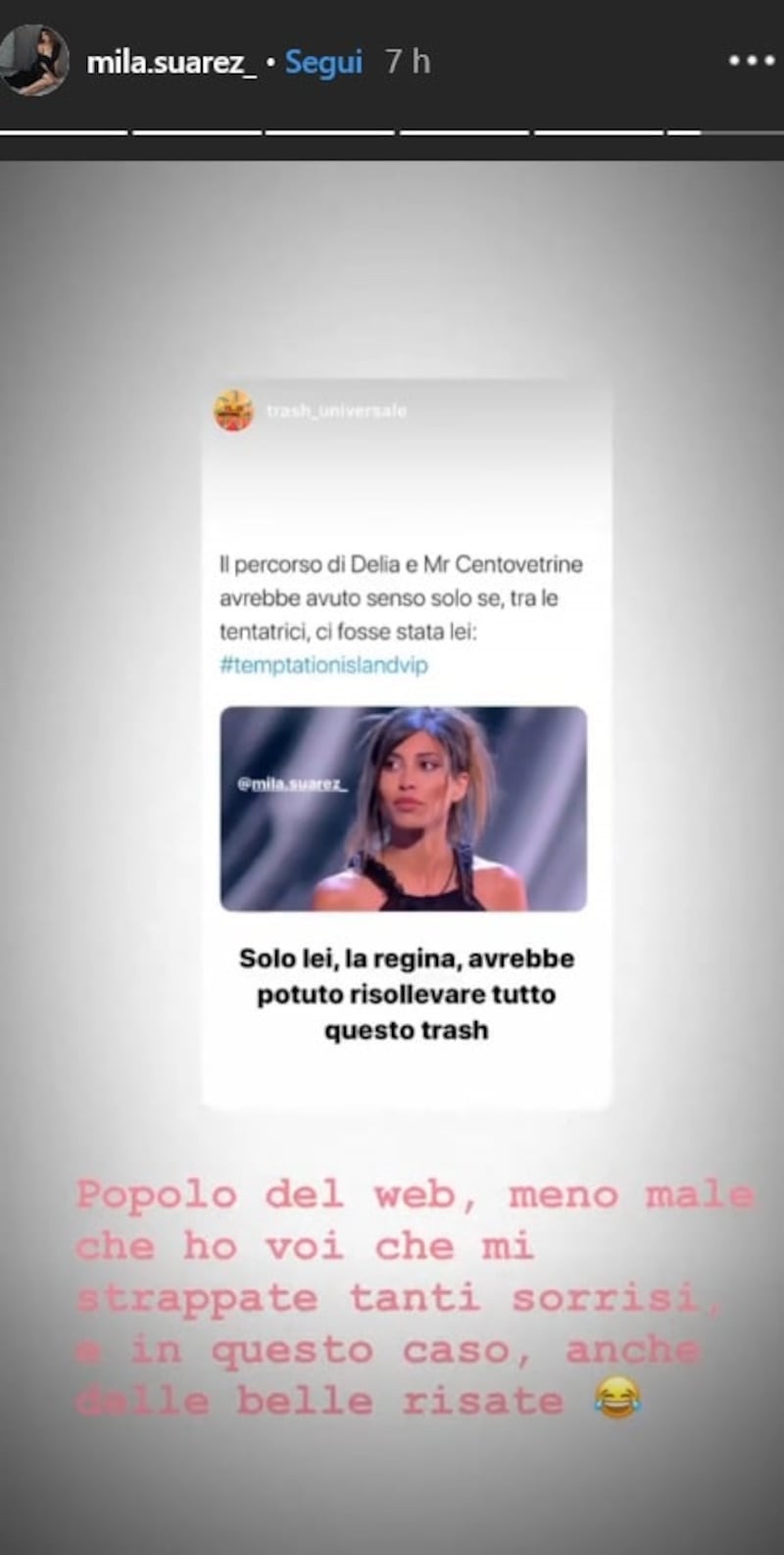 Alex Belli tradito da Delia Duran? La reazione di Mila Suarez