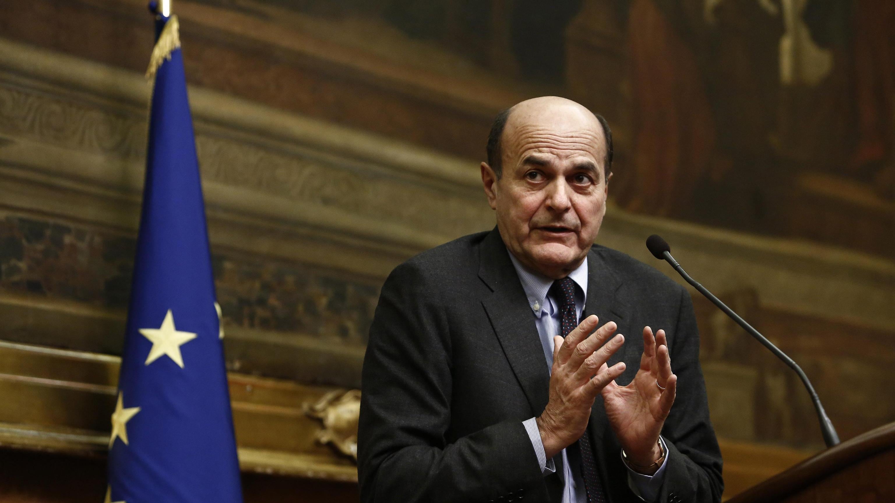 Bersani, ora basta
