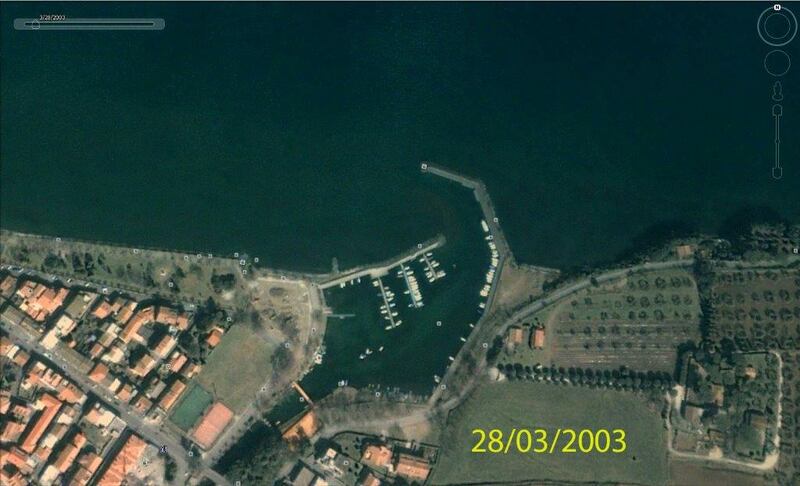 Così è stato modificata la foce del Marta sul lago di Bolsena 1