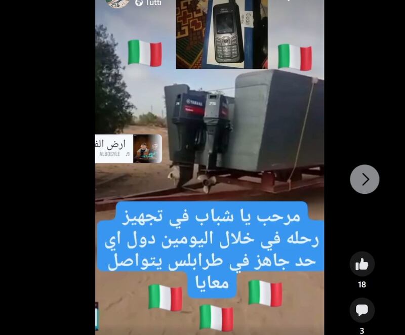 Account trafficanti migranti