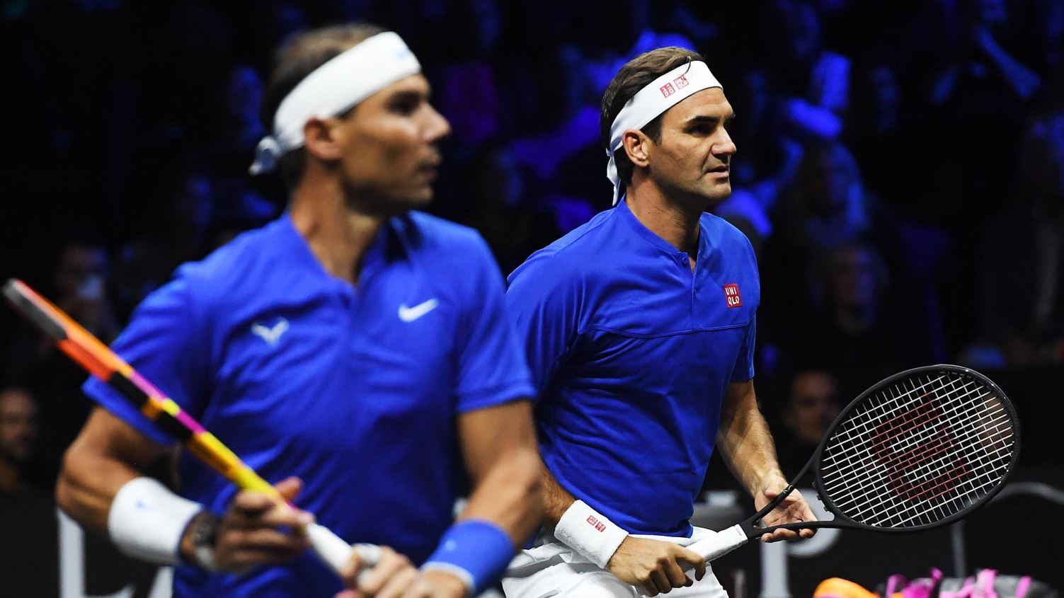 L'ultima volta di Federer (insieme a Nadal): re Roger dice addio al tennis