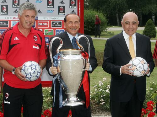 Milan, Berlusconi: "Voglio due finali di Champions in 5 anni"