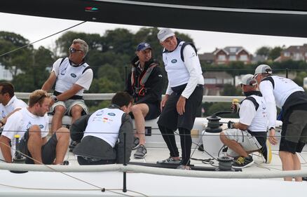 I Duchi di Cambridge alla regata King's Cup sull'Isola di Wight 2