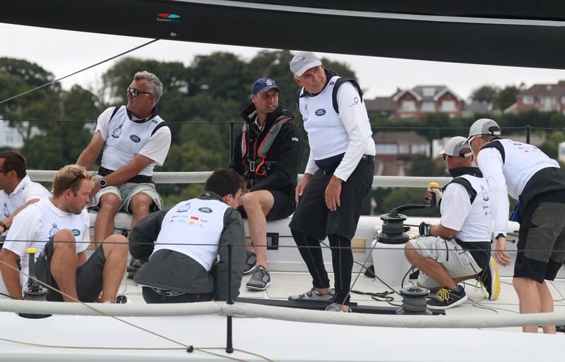 I Duchi di Cambridge alla regata King's Cup sull'Isola di Wight 2