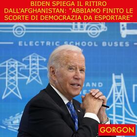 Ecco la satira del giorno. Biden spiega il ritiro 1