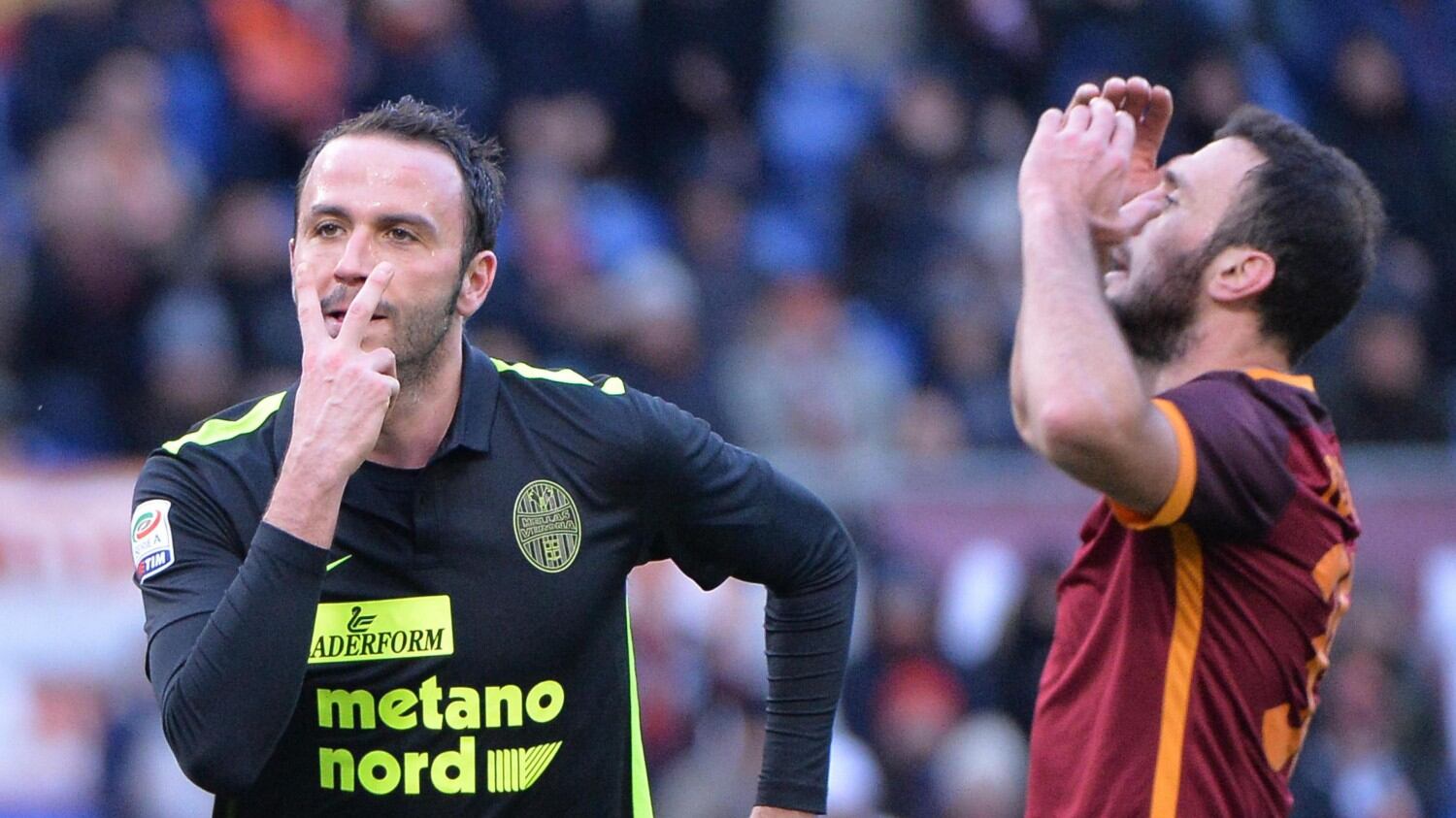 Serie A, partita Roma-Verona 1-1