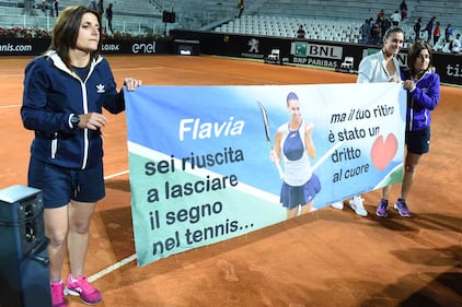 Flavio Pennetta si commuove a Roma 11