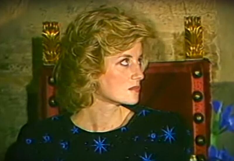 Lady Diana a Firenze nel 1985