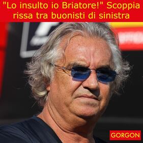 Ecco la satira del giorno. Ancora insulti a Briatore 1
