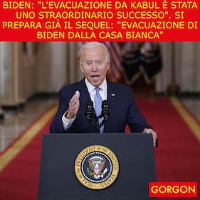 Ecco la satira del giorno. Il successo di Biden 1