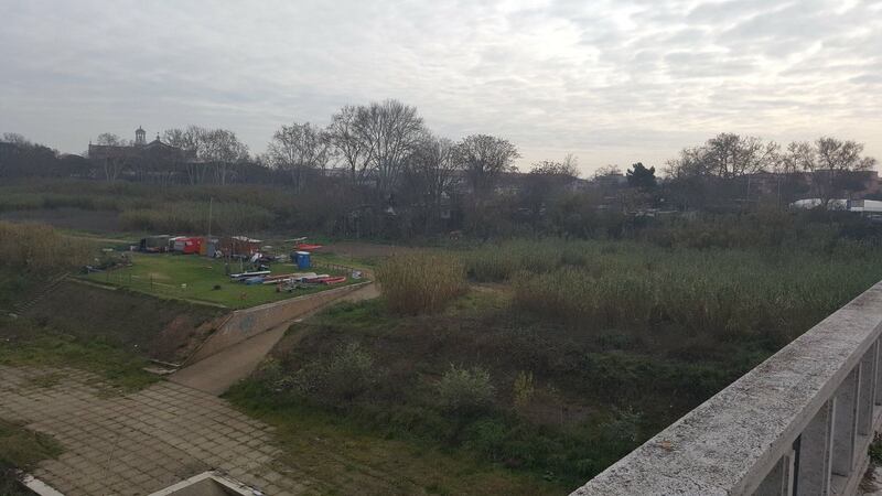 La baraccopoli di lungotevere San Paolo 3