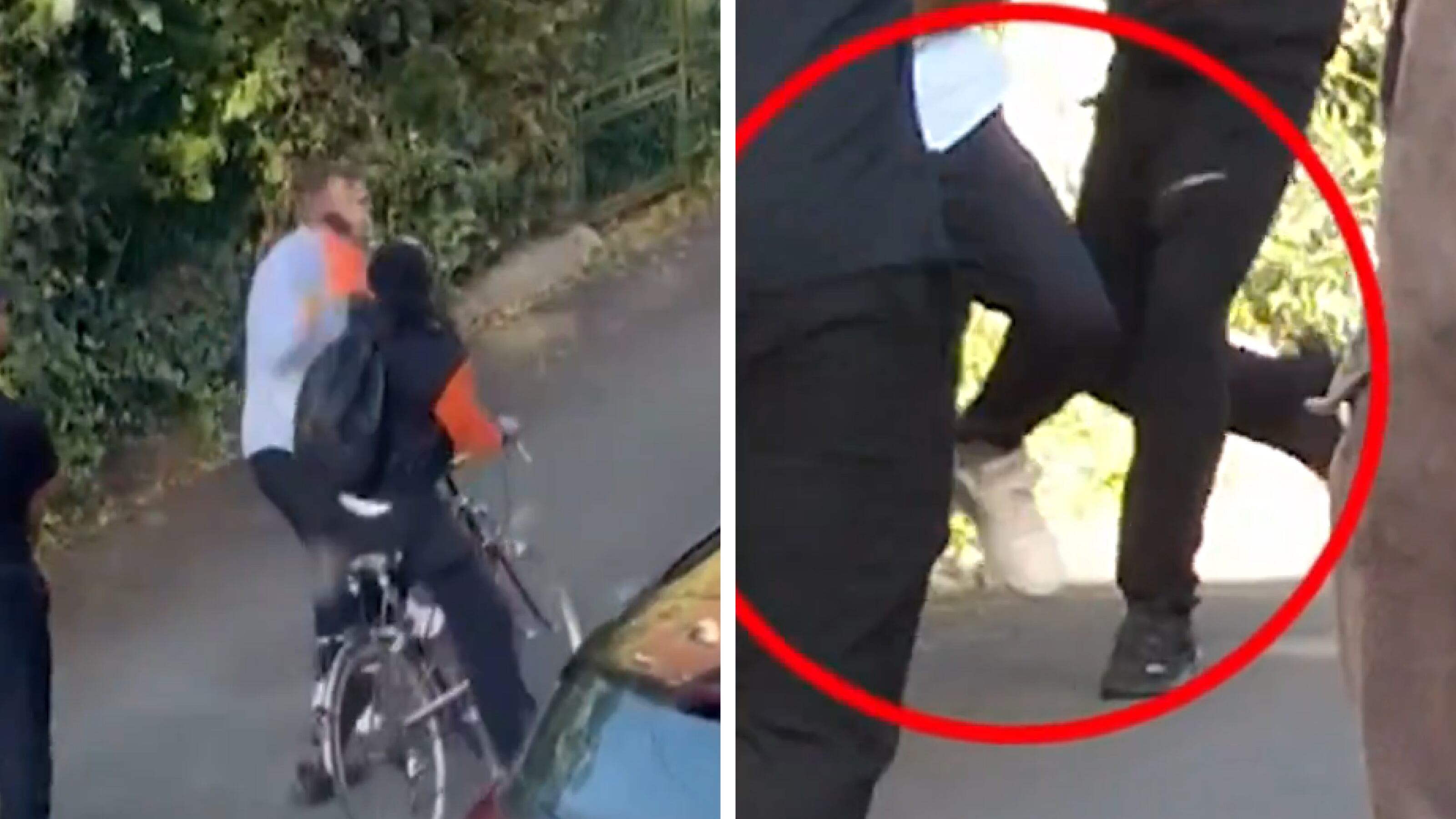 Prima lo schiaffo, poi il calcio: l'immigrato occupa la casa e aggredisce la troupe di Rete 4