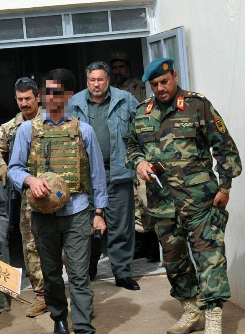 Gli interpreti afghani in azione 1