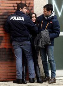 La contestazione a Silvio Berlusconi 1