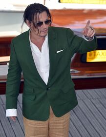 Mostra del Cinema di Venezia, l'arrivo di Johnny Depp 4