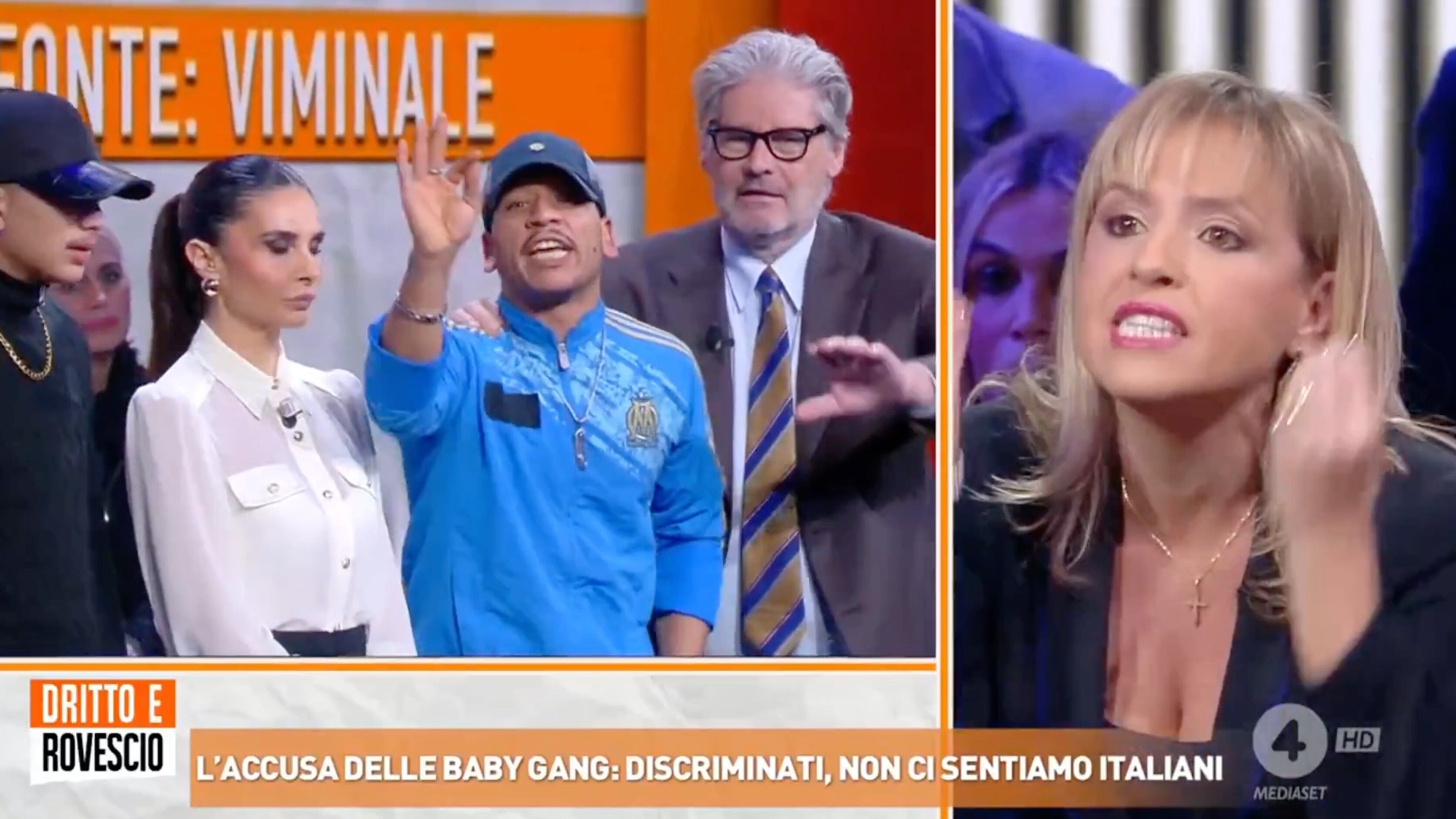"Non vi sentite italiani? Nessuno vi trattiene". Scontro tra Sardone e i maranza