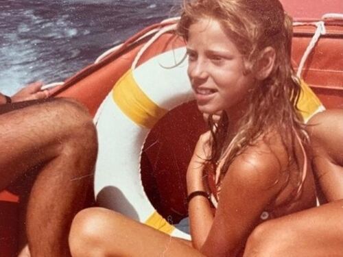 Alessia Marcuzzi svela alcune immagini del suo passato
