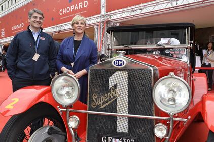 Mille Miglia, a Brescia il tradizionale rito della punzonatura 1