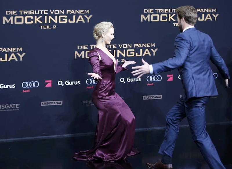 Hunger Games: protagoniste senza reggiseno a Berlino 13
