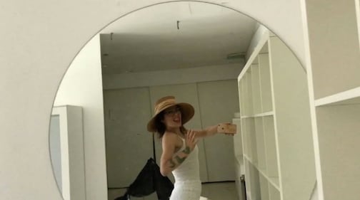 Naike Rivelli nuda in bagno 5