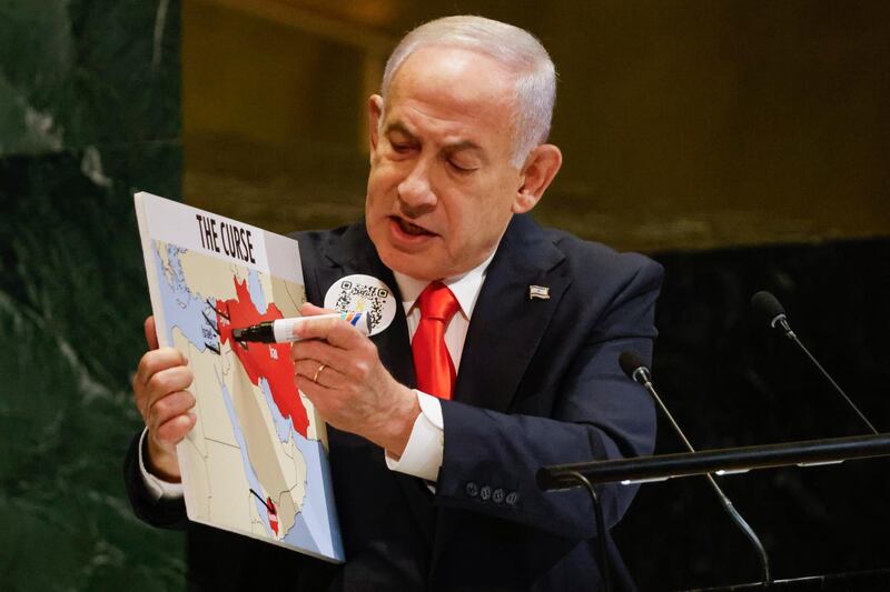 Netanyahu all'Onu