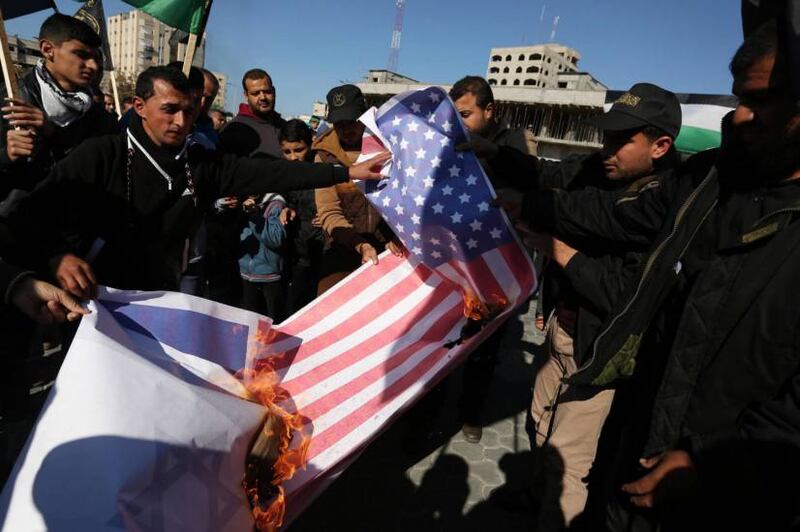 Proteste a Gaza nel Giorno della rabbia 1