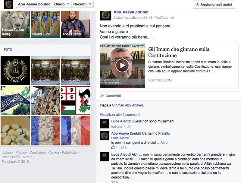 Gli screenshot che "inchiodano" Luca 19