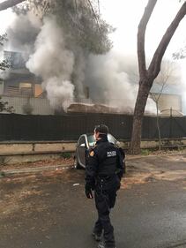 La rivolta dei migranti a Torre Maura: fuoco nel centro d'accoglienza 6