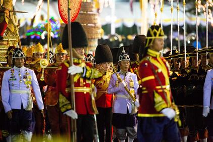 La Thailandian celebra l'incoronazione del re 11